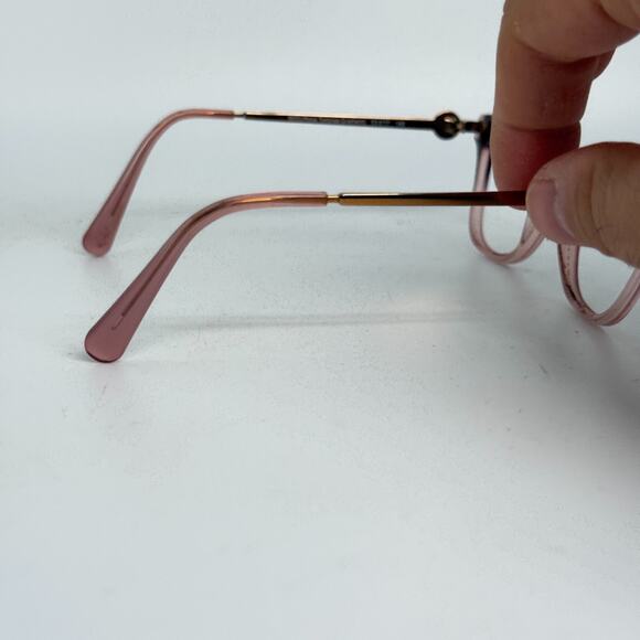 Coach Hc6176 5650 Rose Tortoise Square Eyeglasses Frames 53-17-140 H19821 - Picture 4 of 7